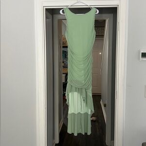 Zesica Light Green Sleeveless Dress